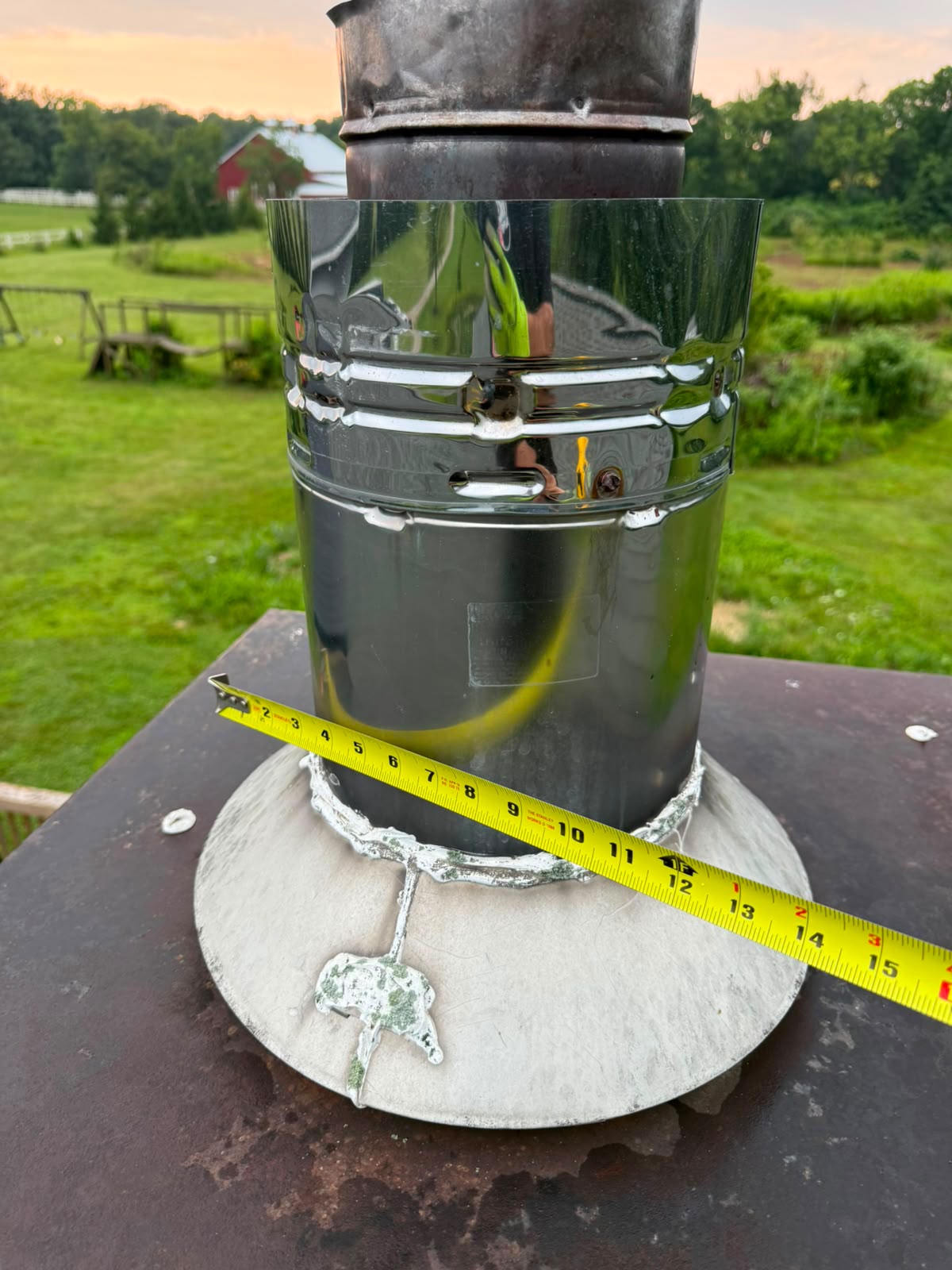Stainless Liner Install — ChimCrew project in Dublin, OH