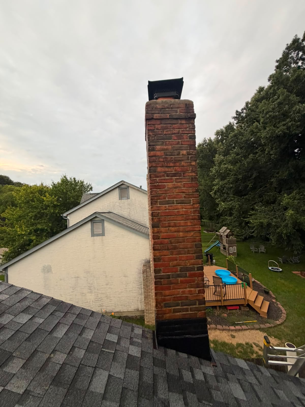 Full Chimney Restoration — ChimCrew project in Upper Arlington, OH