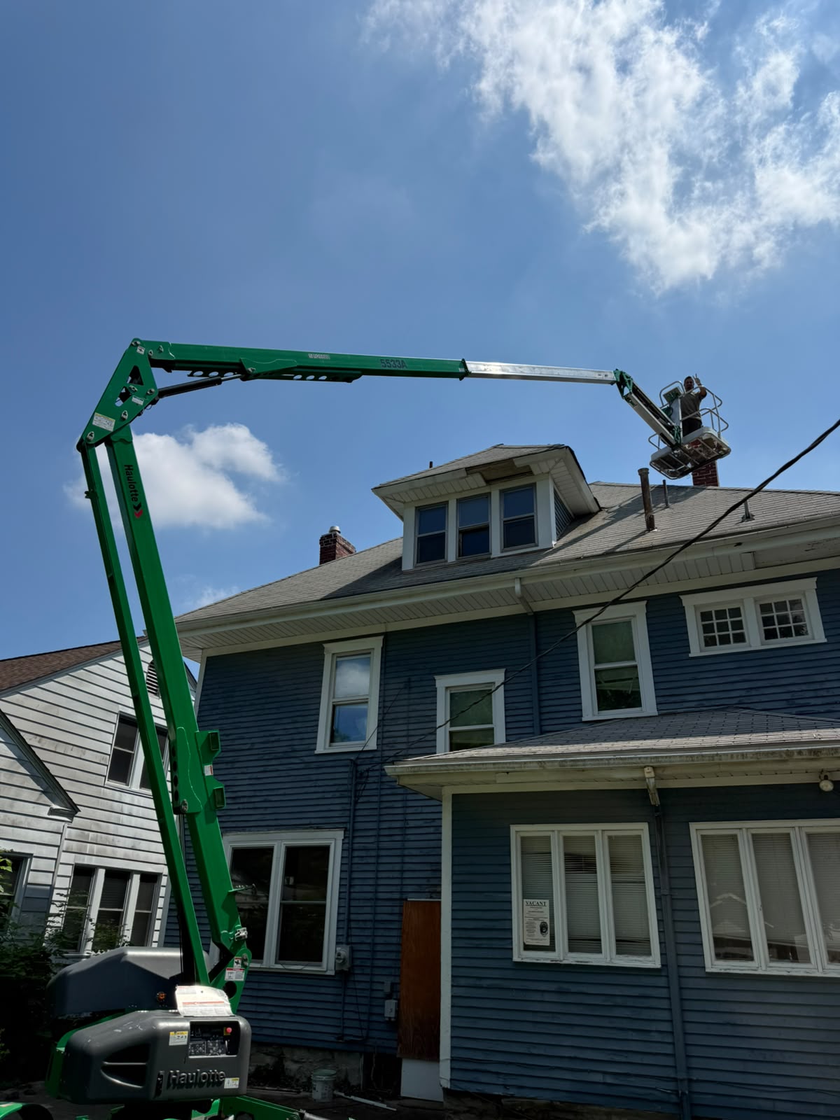 High-Access Chimney Job — ChimCrew project in Bexley, OH