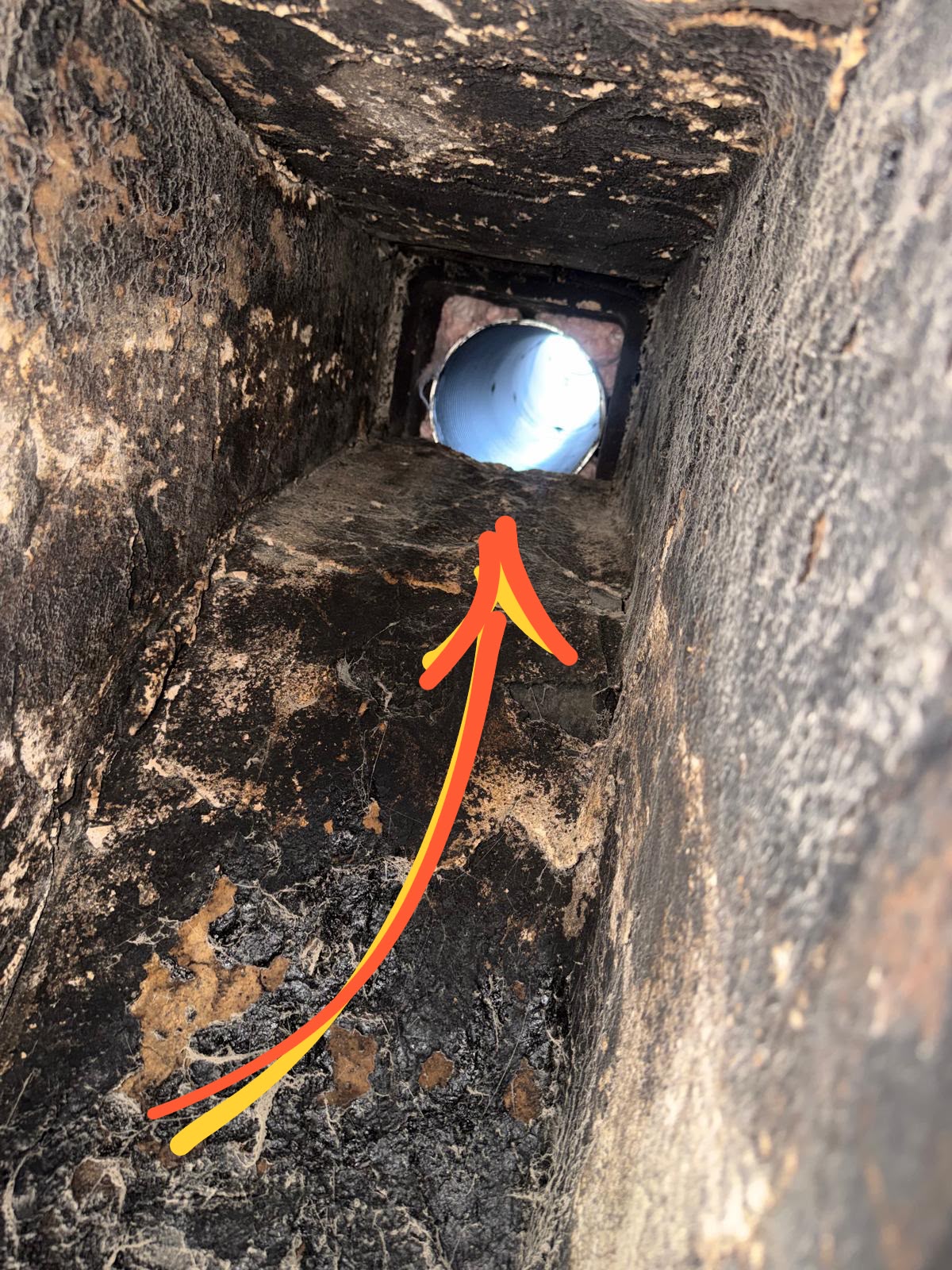 Smoke Chamber Liner — ChimCrew project in Bexley, OH