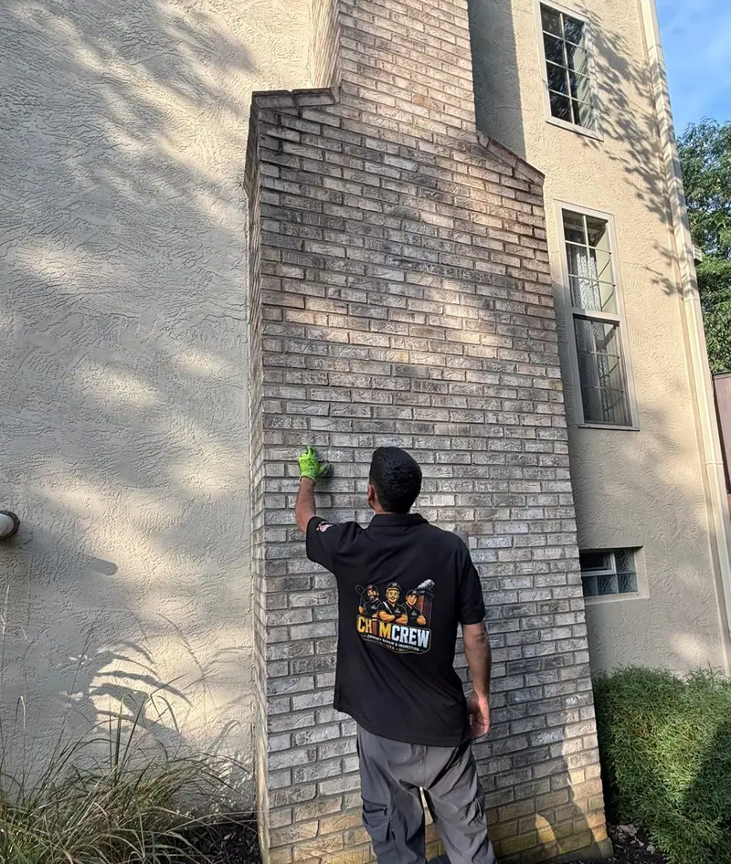 Full Chimney Inspection — Chimcrew - Chimney Sweep & Repair project in Dublin, OH